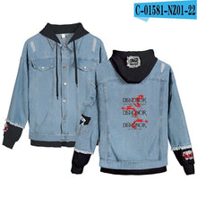 Load image into Gallery viewer, Cartoon Dragon Streetwear  Jacket Harajuku Hip Hop Denim Clothing Male Chamarras Para Hombre