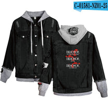 Load image into Gallery viewer, Cartoon Dragon Streetwear  Jacket Harajuku Hip Hop Denim Clothing Male Chamarras Para Hombre