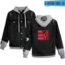 Load image into Gallery viewer, Cartoon Dragon Streetwear  Jacket Harajuku Hip Hop Denim Clothing Male Chamarras Para Hombre