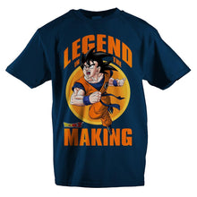 Load image into Gallery viewer, Boys Dragon Ball Z Goku Shirt Navy Blue Dragon Ball Z Boys Clothing