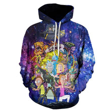 Load image into Gallery viewer, Rick Morty Crazy Scientist Winter Loose Thin Hooded Hoody Tops