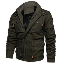 Load image into Gallery viewer, Brand Thick Winter Fleece Jackets Men Military Tactical Army