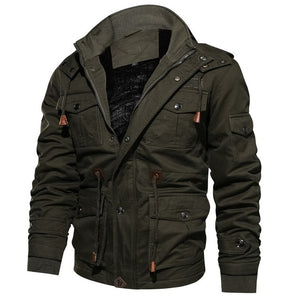 Brand Thick Winter Fleece Jackets Men Military Tactical Army