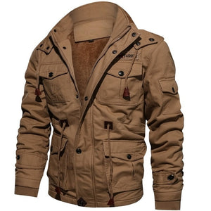 Brand Thick Winter Fleece Jackets Men Military Tactical Army