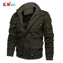 Load image into Gallery viewer, Brand Thick Winter Fleece Jackets Men Military Tactical Army