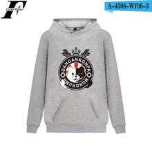 Load image into Gallery viewer, Danganronpa Hoodie Black White Bear Monokuma Oversized Moletom Danganronpa Anime Hoodies Long Sleeve Printed Hoodie Game Clothes