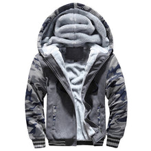 Load image into Gallery viewer, FGKKS Hoodies Men Fleece Hooded Casual Winter Fashion Brand Thickened Warm Coat Male Sweatshirts Coat Zipper Hoody Man&#39;s