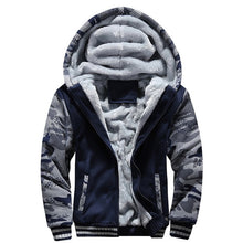 Load image into Gallery viewer, FGKKS Hoodies Men Fleece Hooded Casual Winter Fashion Brand Thickened Warm Coat Male Sweatshirts Coat Zipper Hoody Man&#39;s