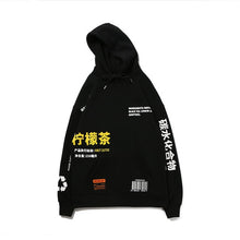 Load image into Gallery viewer, GONTHWID Lemon Tea Printed Fleece Pullover Hoodies Men/Women Casual Hooded Streetwear Sweatshirts Hip Hop Harajuku Male Tops