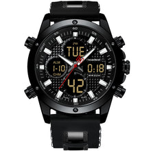 Load image into Gallery viewer, Mens Watches Top Brand Luxury Chronograph Gold Men Watch Quatz Digital Led Sport Watch Men Male Clock Man Waterproof Wristwatch