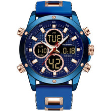 Load image into Gallery viewer, Mens Watches Top Brand Luxury Chronograph Gold Men Watch Quatz Digital Led Sport Watch Men Male Clock Man Waterproof Wristwatch