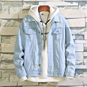 Hip Hop Man Vintage Denim