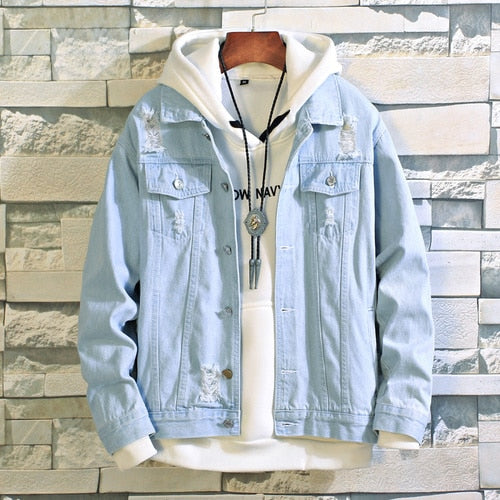 Hip Hop Man Vintage Denim