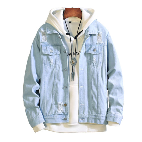 Hip Hop Man Vintage Denim