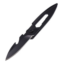 Load image into Gallery viewer, Package survive clip Fold Open Knife Pare cutter outdoor Box Blade camp razor peel Carabiner Hang Fruit multi tool cut sharp
