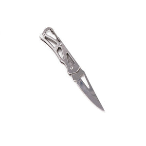 Package survive clip Fold Open Knife Pare cutter outdoor Box Blade camp razor peel Carabiner Hang Fruit multi tool cut sharp
