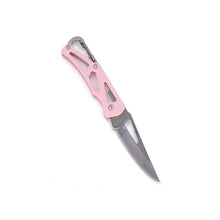 Load image into Gallery viewer, Package survive clip Fold Open Knife Pare cutter outdoor Box Blade camp razor peel Carabiner Hang Fruit multi tool cut sharp