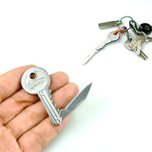 Load image into Gallery viewer, Package survive clip Fold Open Knife Pare cutter outdoor Box Blade camp razor peel Carabiner Hang Fruit multi tool cut sharp