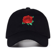 Load image into Gallery viewer, VORON 2017 New Hot Fashion Roses Men Women Baseball Caps Spring Summer Sun Hats for Women Solid Snapback Cap Wholesale Dad Hat