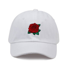 Load image into Gallery viewer, VORON 2017 New Hot Fashion Roses Men Women Baseball Caps Spring Summer Sun Hats for Women Solid Snapback Cap Wholesale Dad Hat