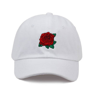 VORON 2017 New Hot Fashion Roses Men Women Baseball Caps Spring Summer Sun Hats for Women Solid Snapback Cap Wholesale Dad Hat