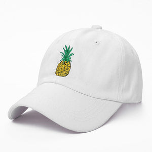 VORON new Pineapple Embroidered Baseball Cap Funny Fresh Fruit Hipster Hat Pineapple Dad Hat Baseball Cap