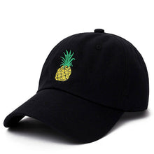 Load image into Gallery viewer, VORON new Pineapple Embroidered Baseball Cap Funny Fresh Fruit Hipster Hat Pineapple Dad Hat Baseball Cap