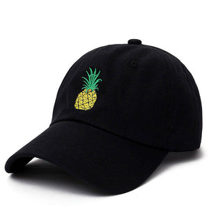 VORON new Pineapple Embroidered Baseball Cap Funny Fresh Fruit Hipster Hat Pineapple Dad Hat Baseball Cap