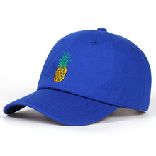 Load image into Gallery viewer, VORON new Pineapple Embroidered Baseball Cap Funny Fresh Fruit Hipster Hat Pineapple Dad Hat Baseball Cap